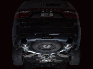Dodge Durango Performance Exhaust - AWE Tuning - Touring Edition Cat Back - Diamond Black - `11-`24